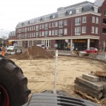 Ontgraven van rotonde Nijkerk Vetkamp/Oranjelaan